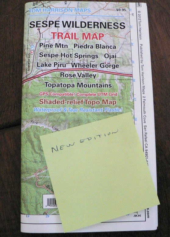 Dungeons of Maptitude Review No. 1: Harrison’s 2012 Sespe Wilderness