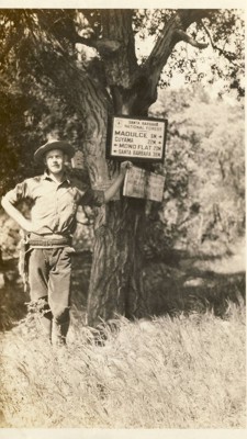 Old School Signage: Alamar Canyon, ~1931